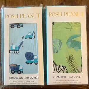 NWT Posh Peanut Changing Pad Cover - set of 2